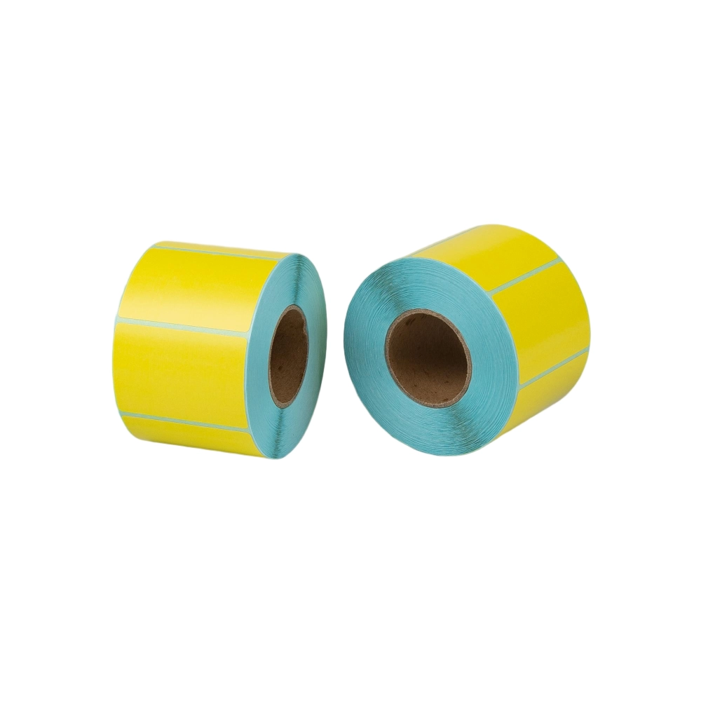 Papel de etiqueta térmica de color