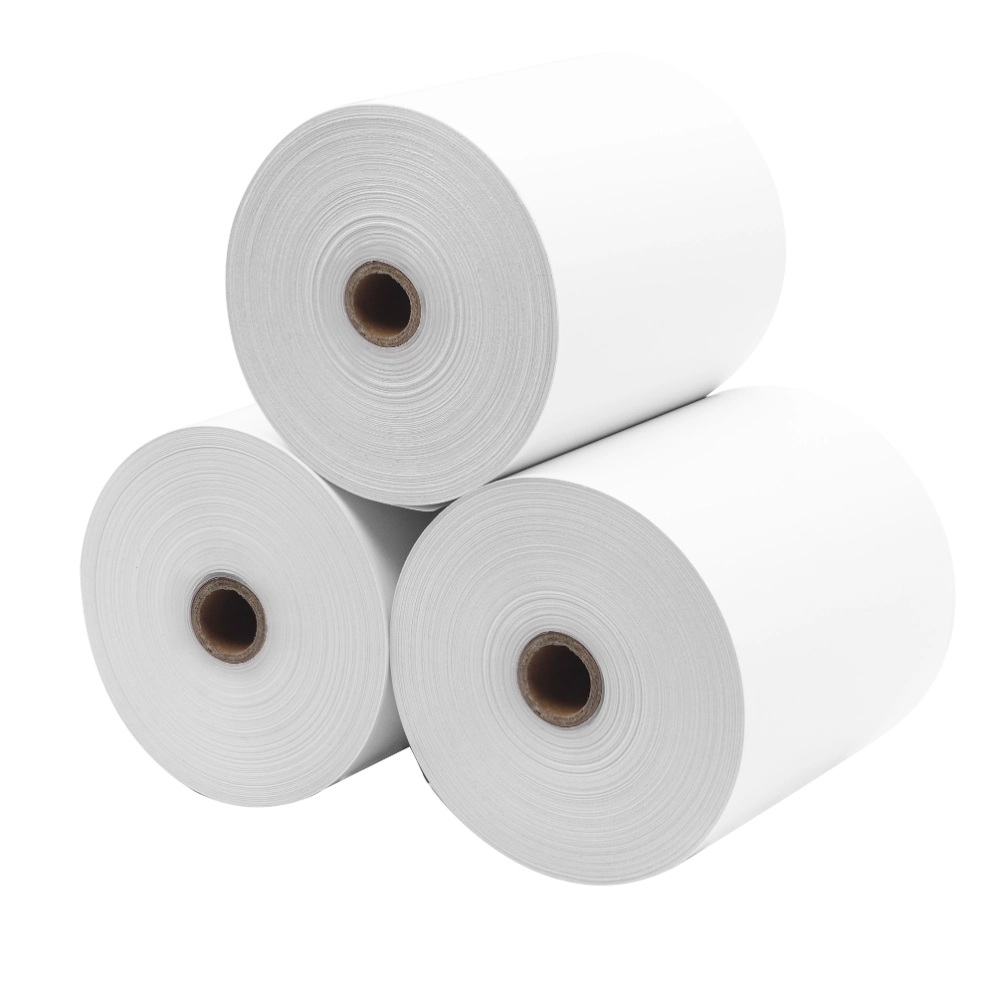 80× rollo de papel térmico de 80 mm libre de BPA