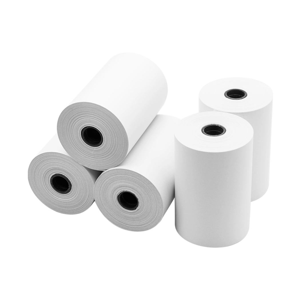 Rollos de papel térmico 65GSM directos de fábrica de 80×80mm