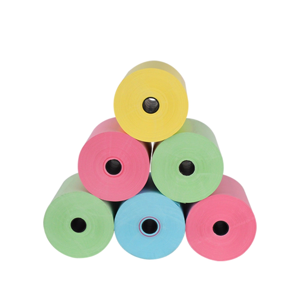 80rollo de papel de recibo mm BPA térmico libre de BPA