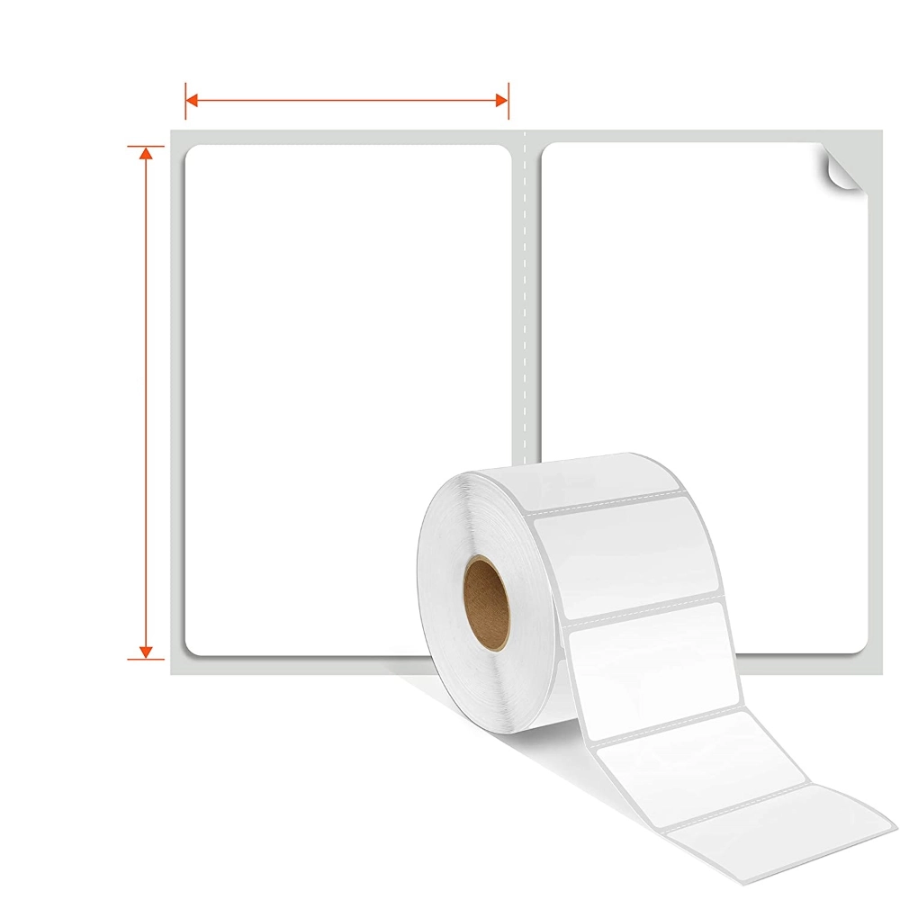 38Rodillo de etiquetas térmicas directas de x28 mm