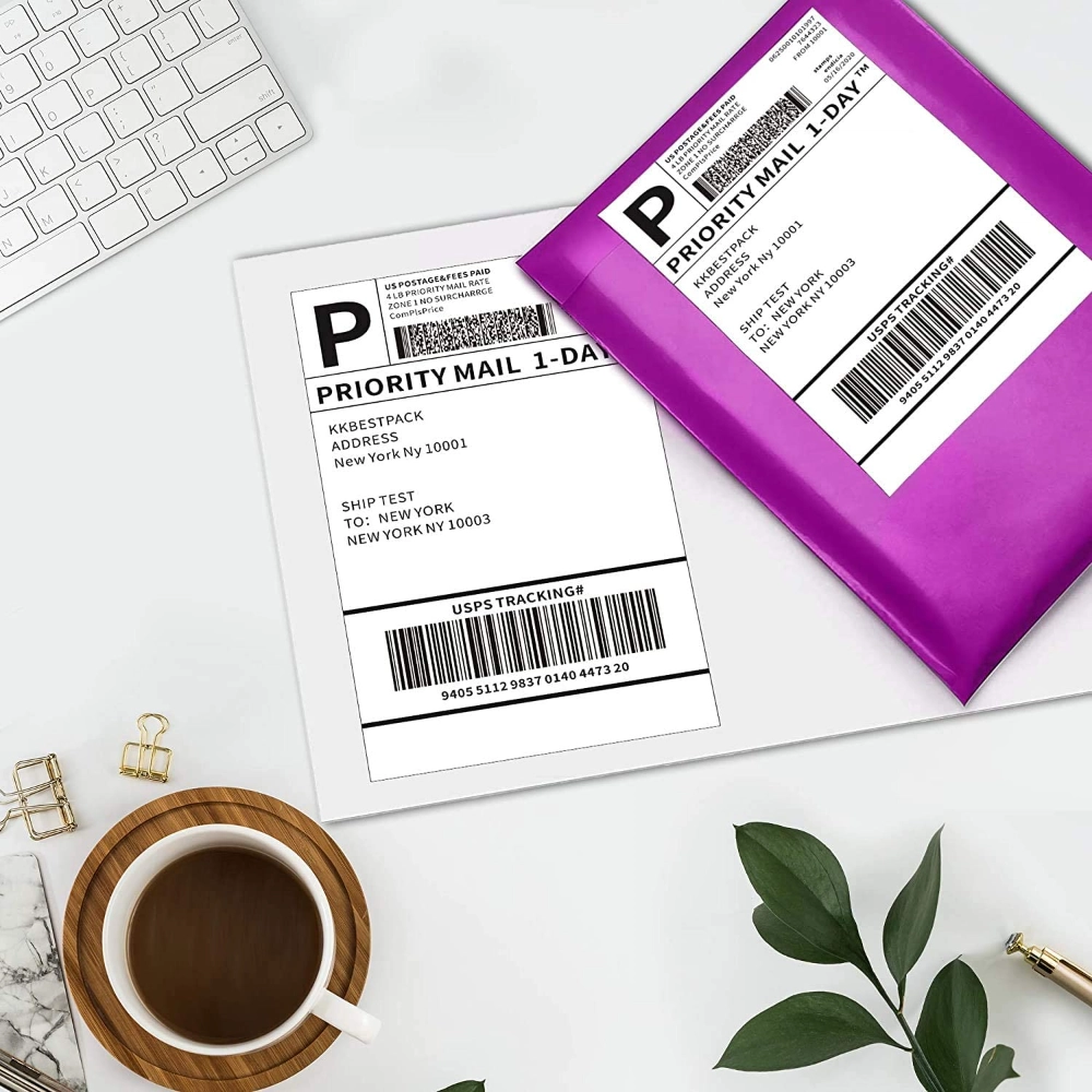 Etiquetas térmicas autoadhesivas para envío