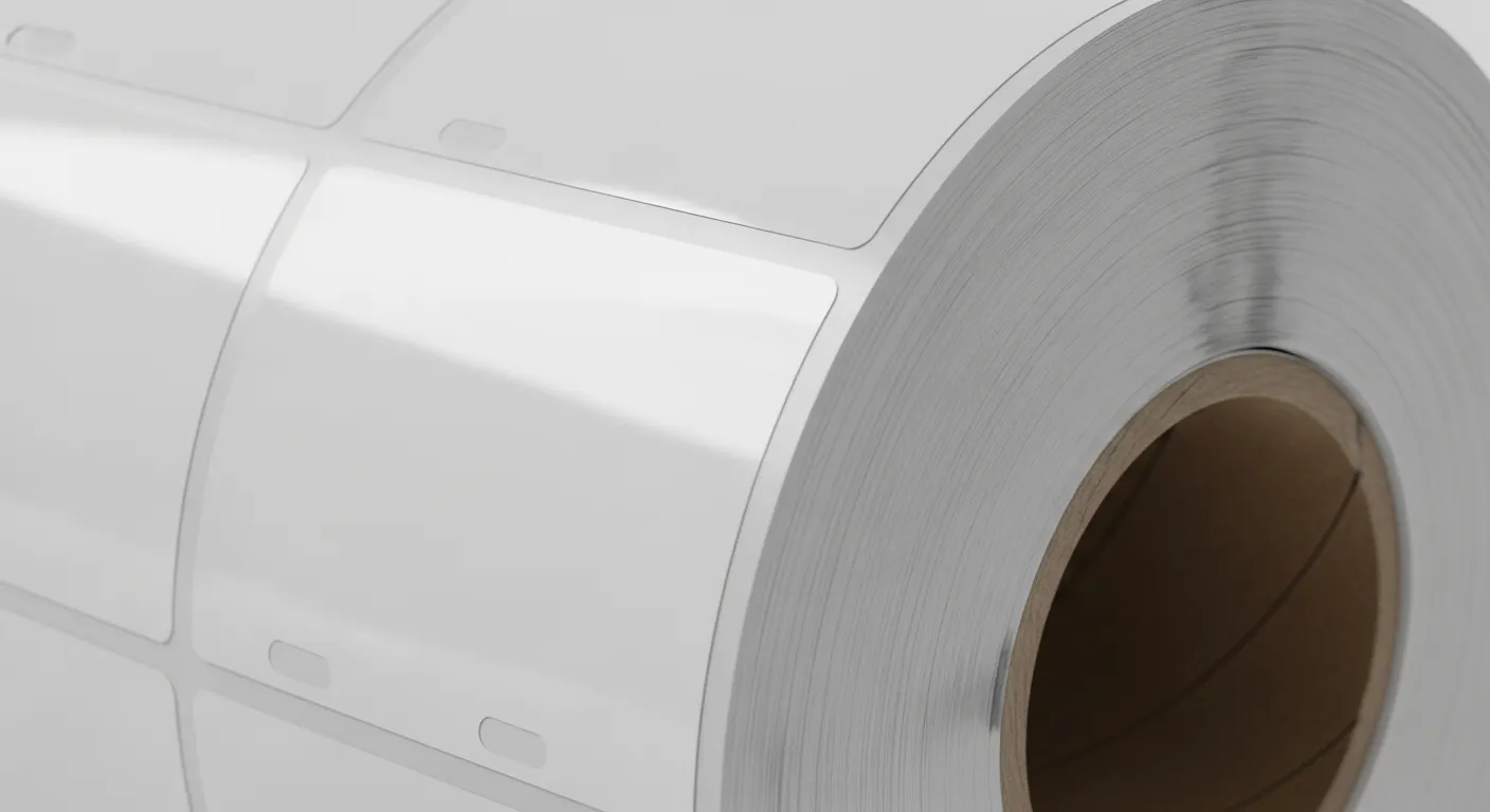 Papel térmico de etiqueta superior