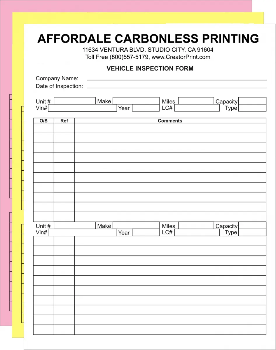 Papel impreso a medida de la NCR
