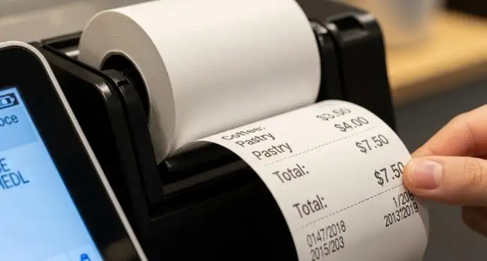 Rolo de papel térmico de alta calidad