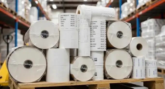 Rolos de papel térmico impresos al por mayor