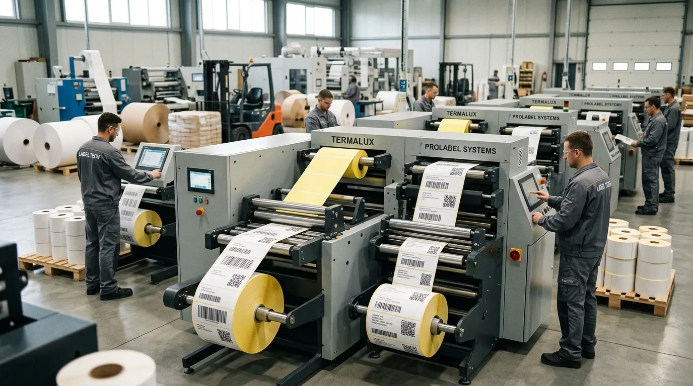 Mejores fabricantes de etiquetas térmicas para el comercio electrónico