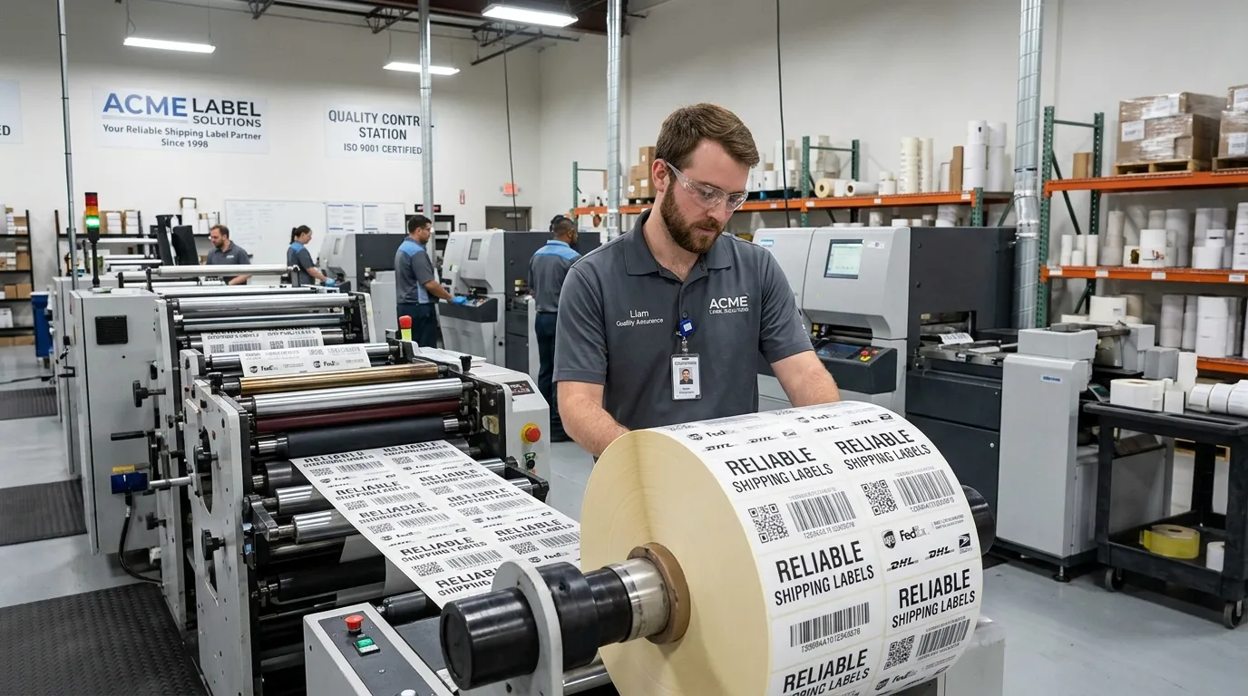 Cómo elegir un fabricante fiable de etiquetas de envío