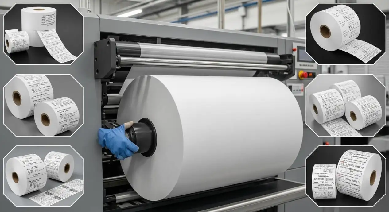 Rollos Jumbo de Papel Térmico