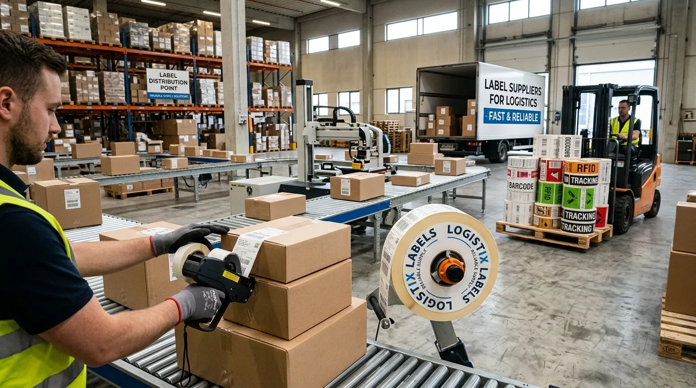 Principales proveedores de etiquetas de envío para logística y comercio electrónico