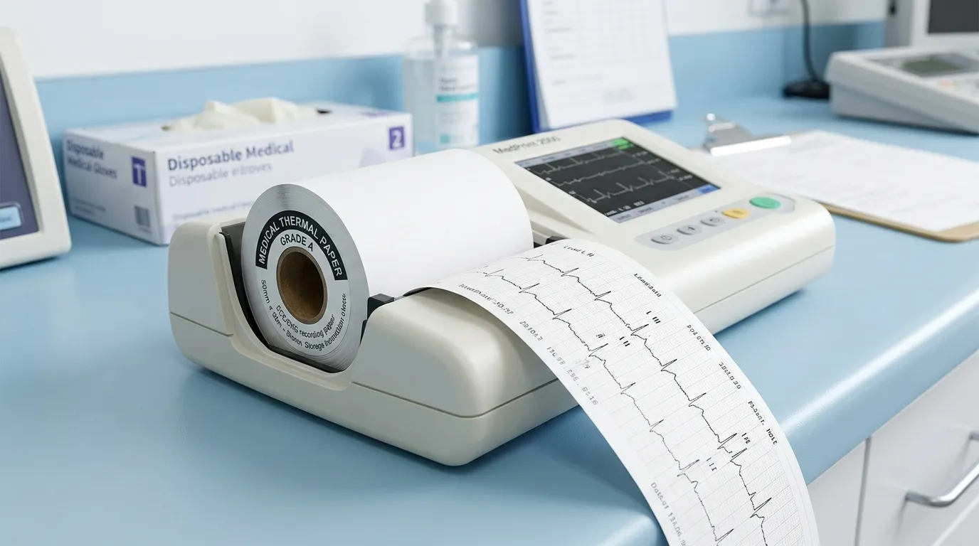 Papel térmico de grado médico