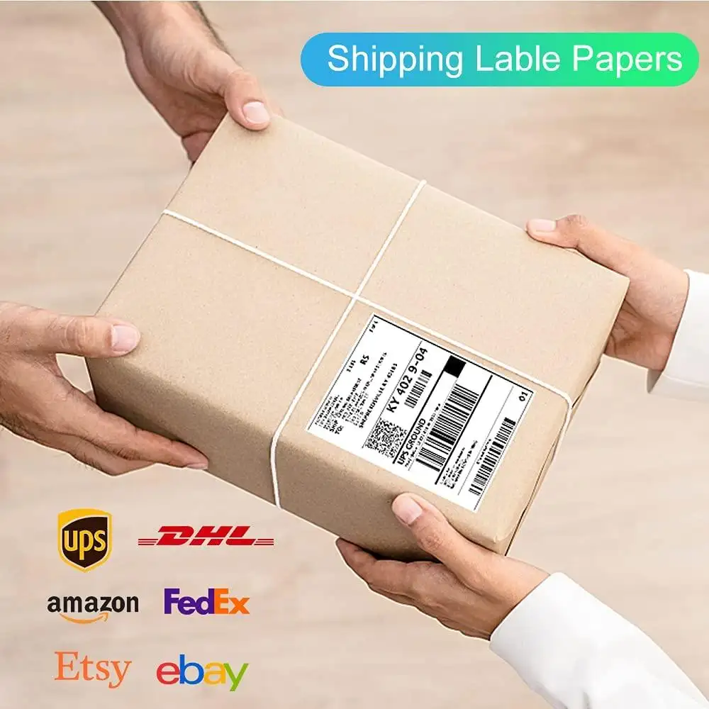 Pegatinas de etiquetas de envío para comercio electrónico